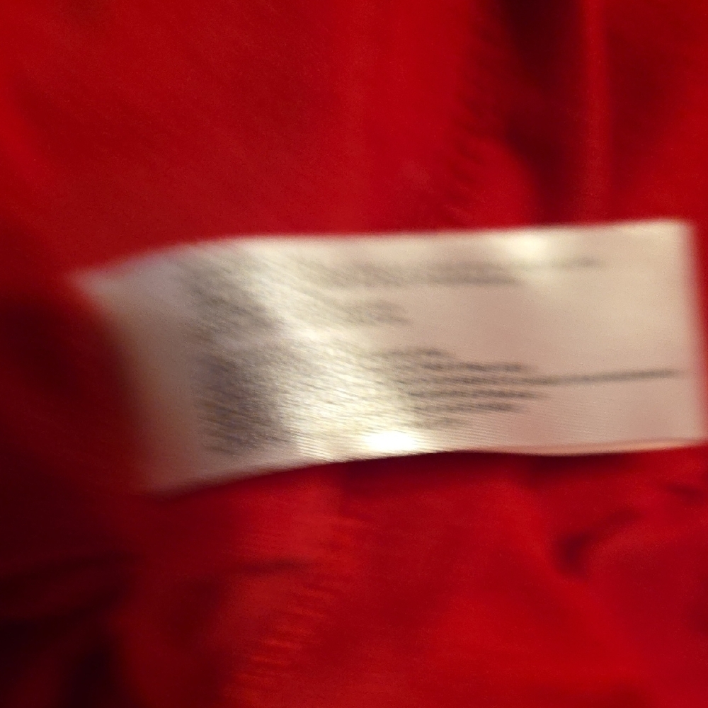 Vibrant Red Ruffled Flutter Sleeve Blouse - Picture 13 of 13